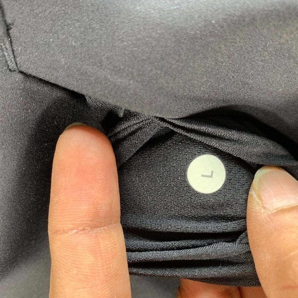 NEW Lululemon Jacket Mens Large Black Chamber Reflective Pullover Active Running - Picture 9 of 14